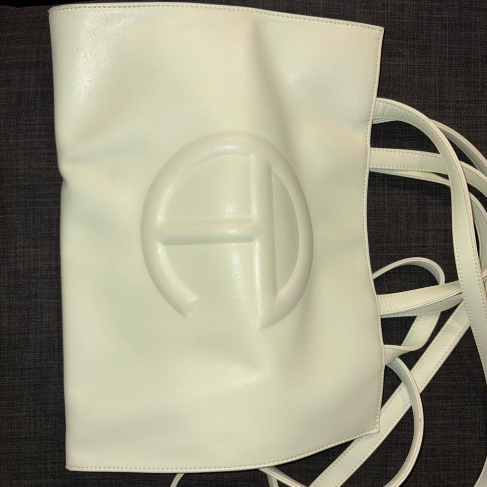 Telfar Cream Tote Bag